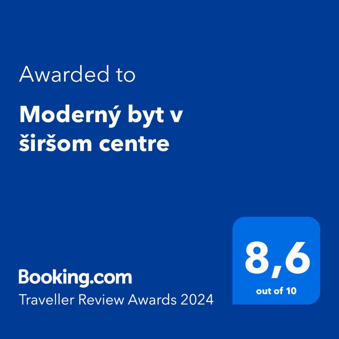Moderny Byt V Sirsom Centre Appartement Bratislava Buitenkant foto
